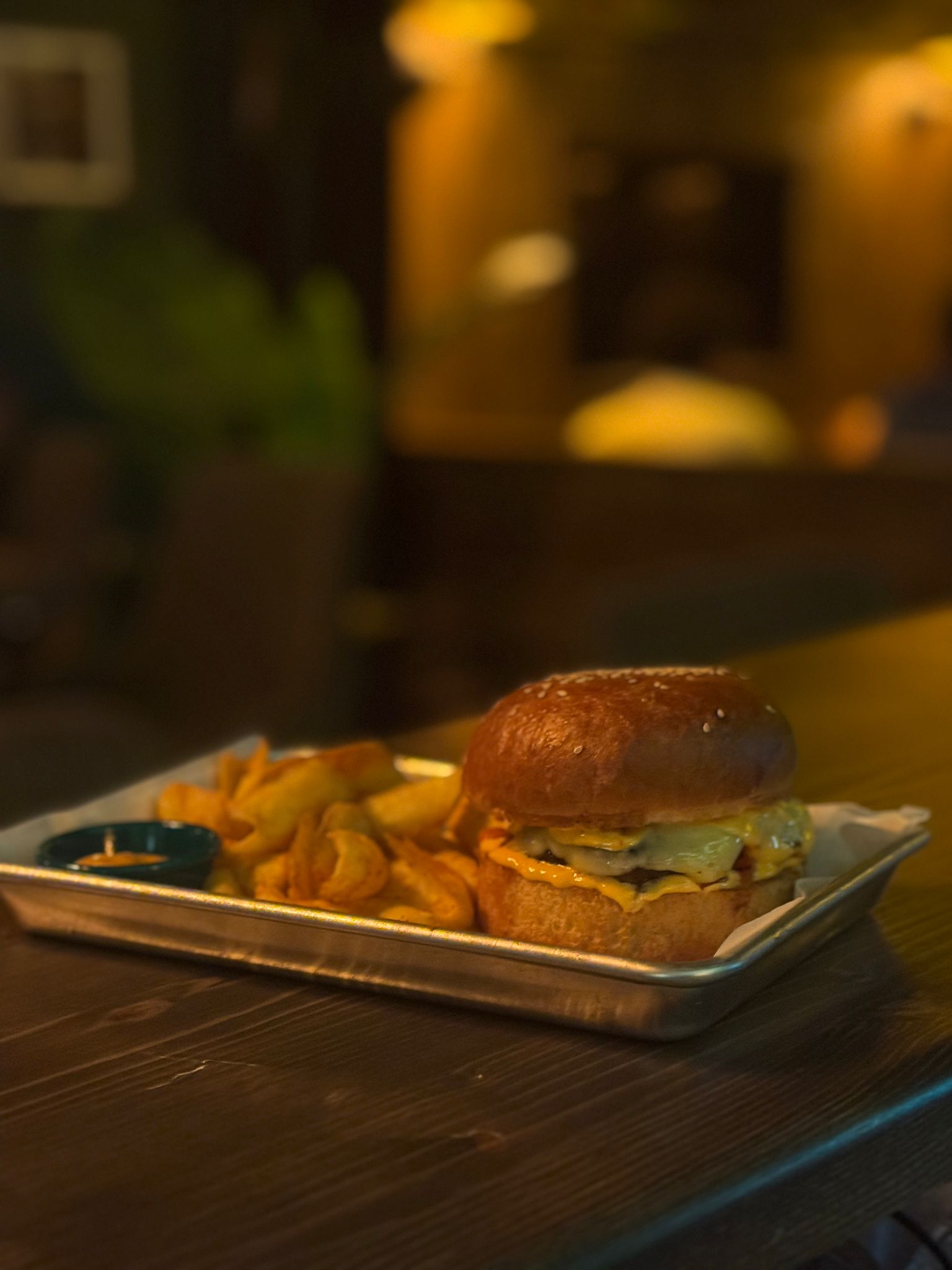 -Wagoon Sriracha Burger